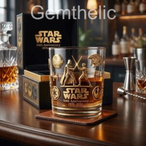 Star Wars 50th Anniversary Whiskey Glass