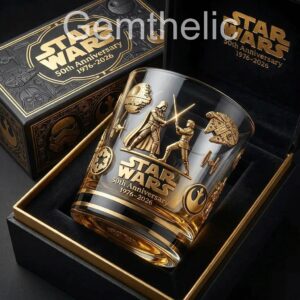 Star Wars 50th Anniversary Whiskey Glass