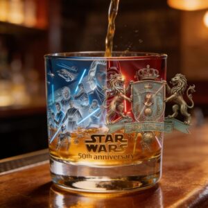 Star Wars 50th Anniversary Whiskey Glass