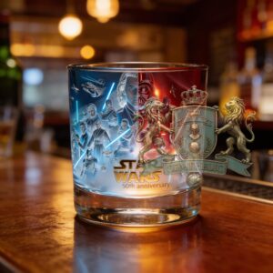 Star Wars 50th Anniversary Whiskey Glass