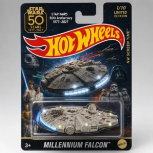 Star Wars Millennium Falcon 50th Anniversary Hot Wheels