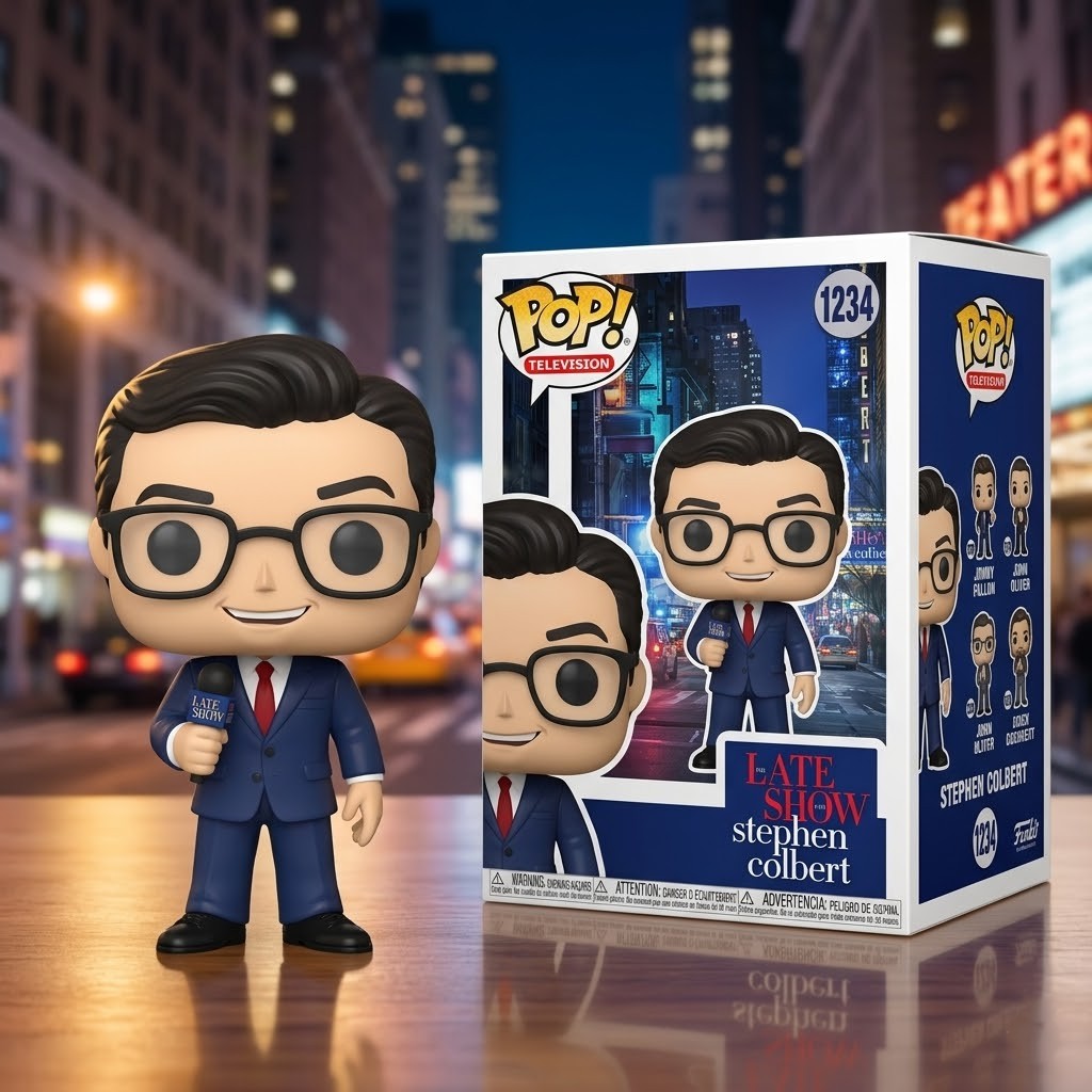 Stephen Colbert Late Show Pop! Figure - Front View