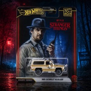 Hot Wheels Stranger Things 1985 Chevrolet K5 Blazer Pop Culture Die-cast Car