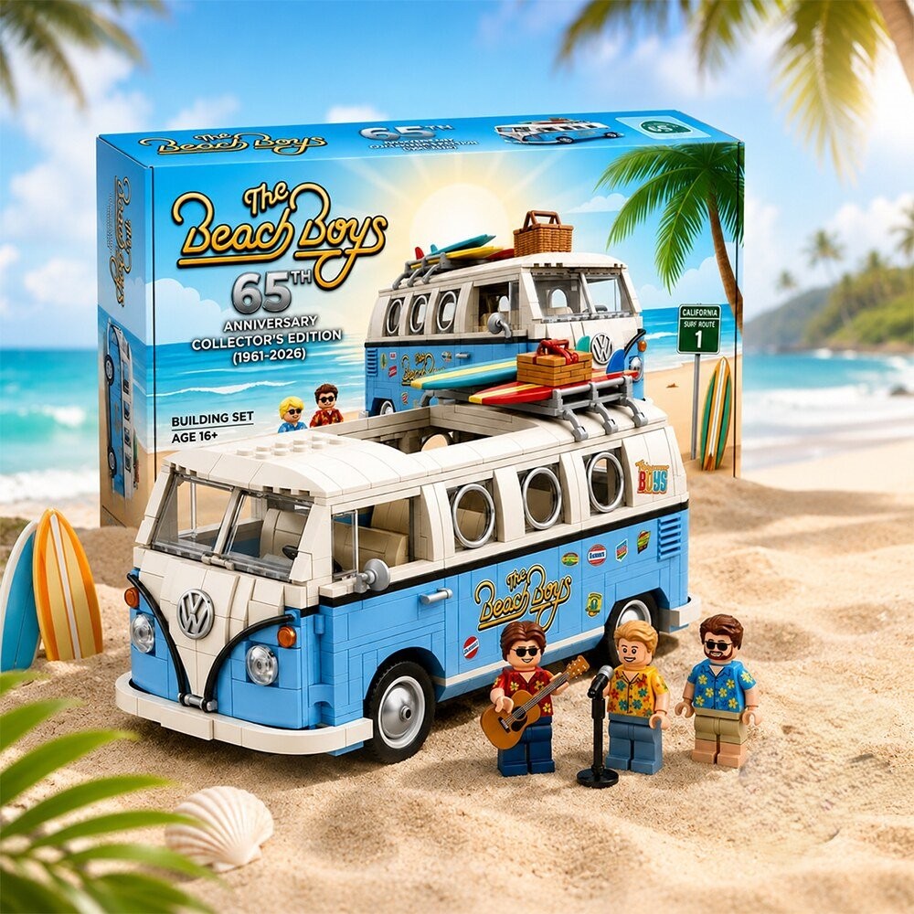 The Beach Boys 65th Anniversary Building Set - Front View