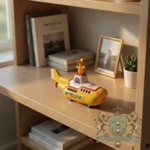 The Beatles Yellow Submarine 65th Anniversary Hot Wheels Toy Submarine