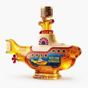 The Beatles Yellow Submarine Decanter