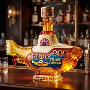 The Beatles Yellow Submarine Decanter