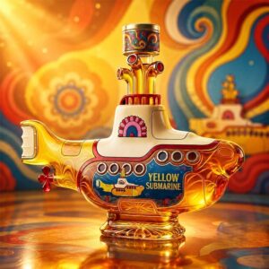 The Beatles Yellow Submarine Decanter
