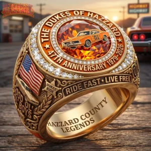 The Dukes of Hazzard 47th Anniversary Ring