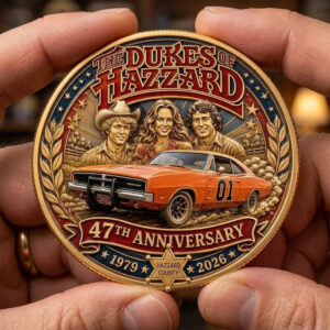 The Dukes of Hazzard 47th Anniversary Commemorative Coin