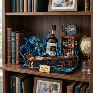 The Kraken Black Spiced Rum 2026 Collector Brick Set