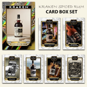 kraken spiced rum Card Box Set