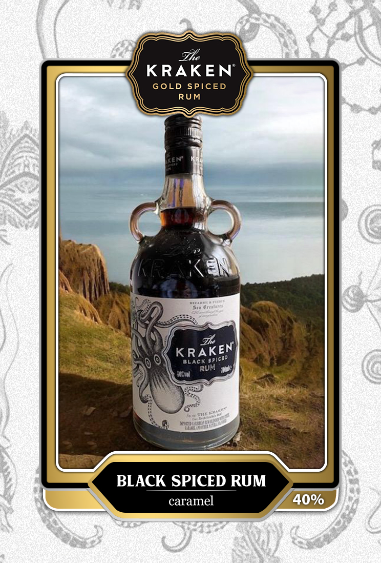 kraken spiced rum Card Box Set - Detail View