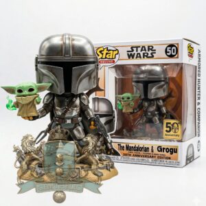 The Mandalorian and Grogu 50th Anniversary Vinyl Figure