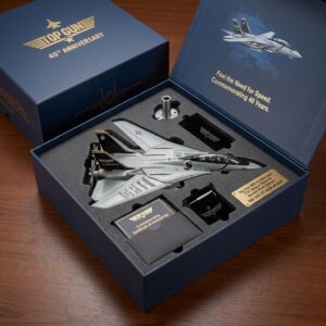 Top Gun Maverick 40th Anniversary F-14 Decades Aircraft Model
