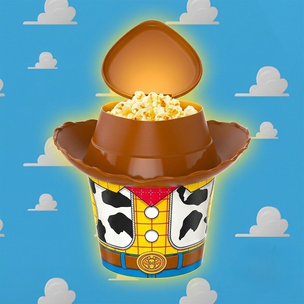 Toy Story Woody Cowboy Outfit Popcorn Bucket - Front View