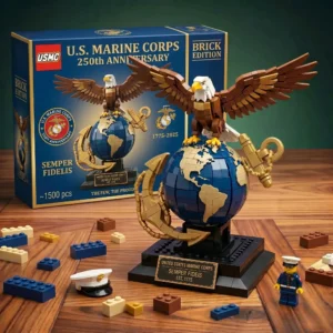 U.S. Marine Corps 250th Anniversary Brick Set