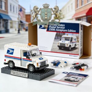 United States Postal Service 250th Anniversary Building Bricks Set