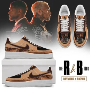 Usher Raymond & Chris Brown R&B Tour Low Top Sneakers