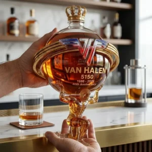 Van Halen 40th Anniversary Whiskey Decanter