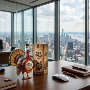 Wild Turkey Kentucky Straight Bourbon Whiskey Bottle