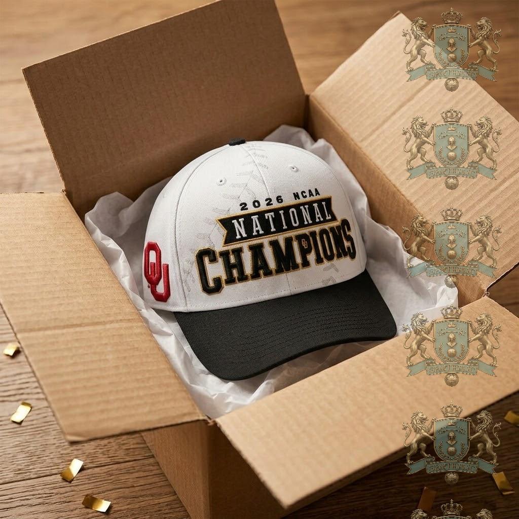 Oklahoma Sooners 2026 NCAA Baseball National Champions Cap