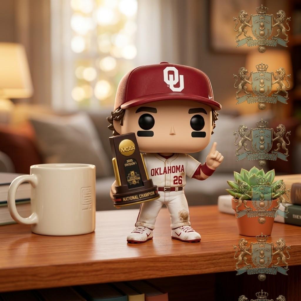 Oklahoma Sooners Jaxon Willits 2025 National Champions MVP Funko Pop
