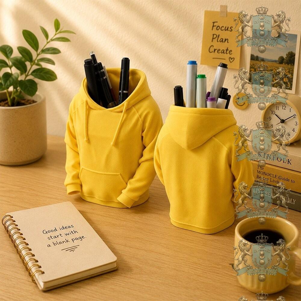 Hoodie Miniature Desk Pen Holder