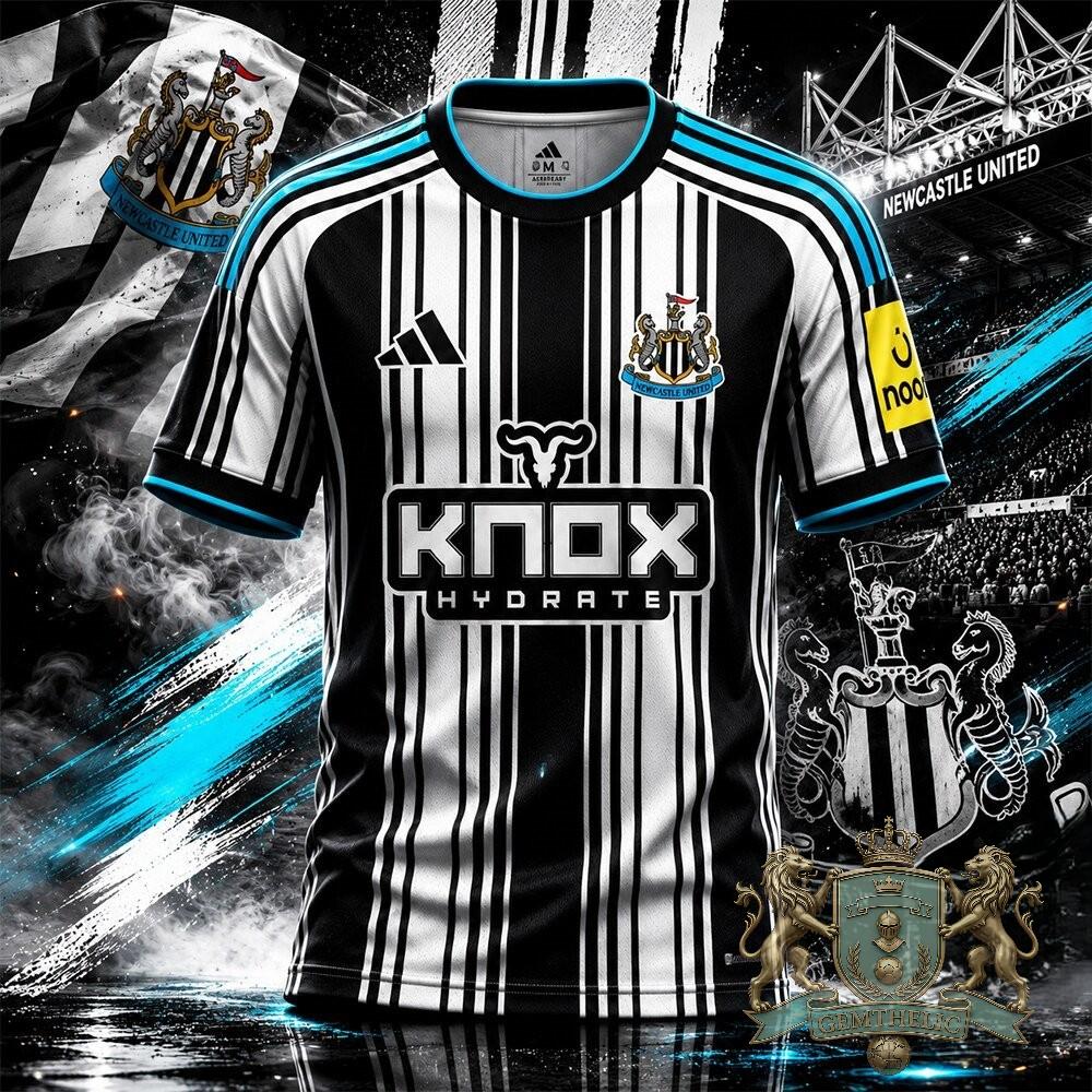 Newcastle United KNOX HYDRATE Jersey - Front View