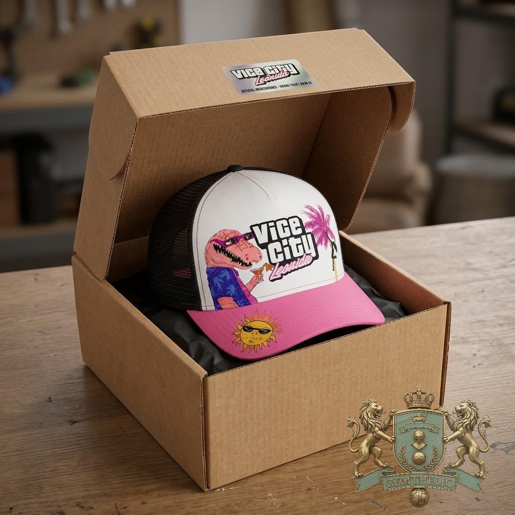 Vice City Leonidas Dinosaur Cocktail Hat