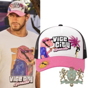 Vice City Leonidas Dinosaur Cocktail Hat
