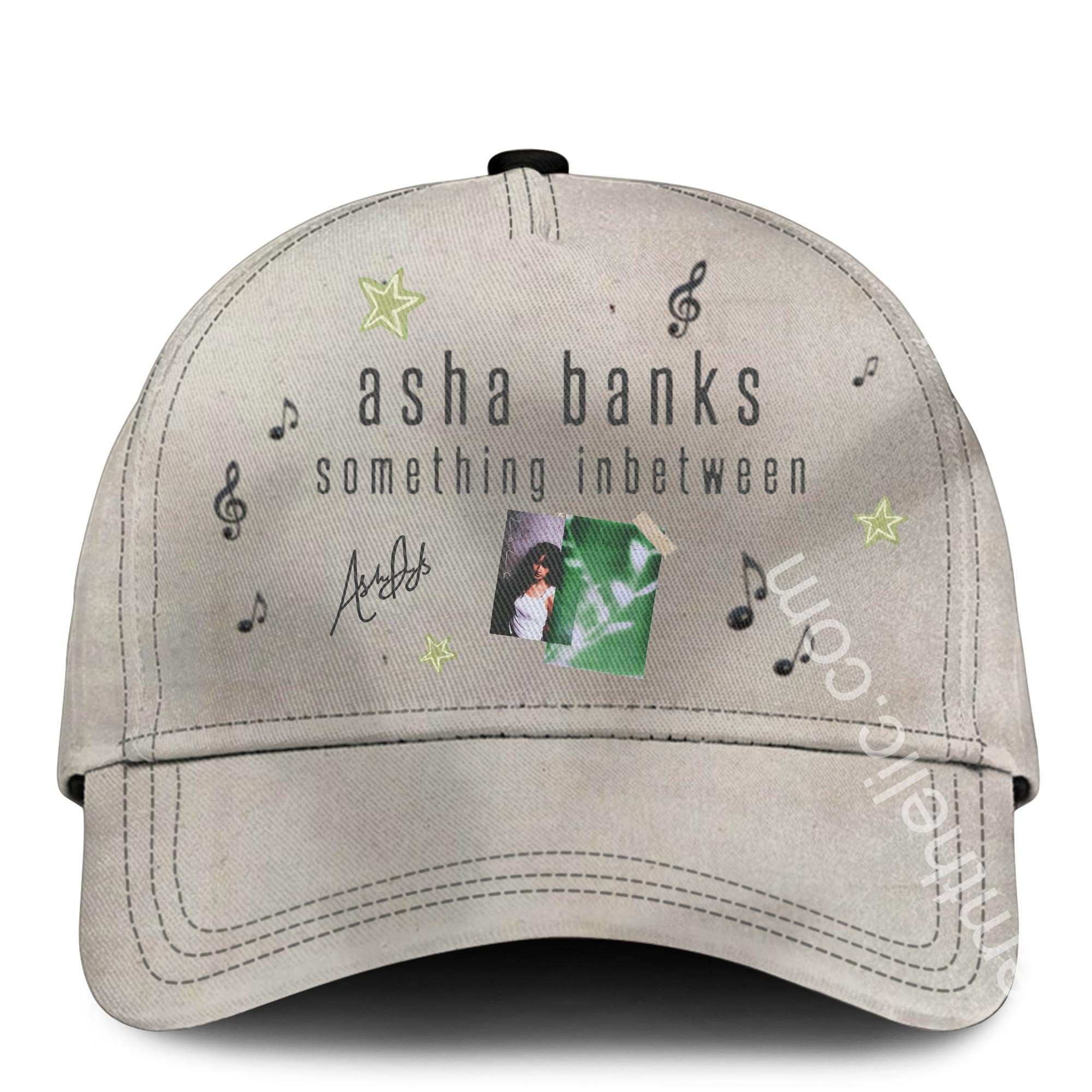 Asha Banks Something Inbetween Baseball Jersey - Detail View