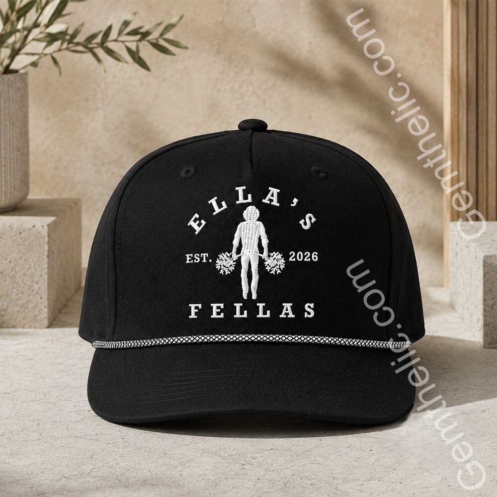 Ella's Fellas 2026 Weightlifting Barbell Baseball Cap