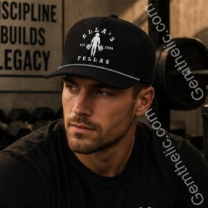 Ella's Fellas 2026 Weightlifting Barbell Baseball Cap