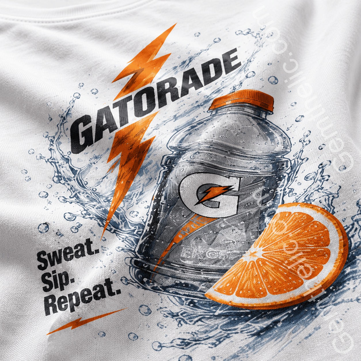 Fuel the Heat Hydrate Harder Beach Volleyball T-Shirt