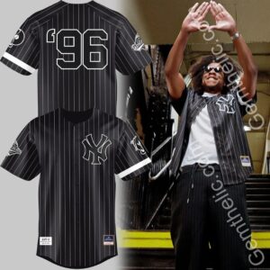 Jay-Z Reasonable Doubt 1996 New York Yankees Baseball Jersey