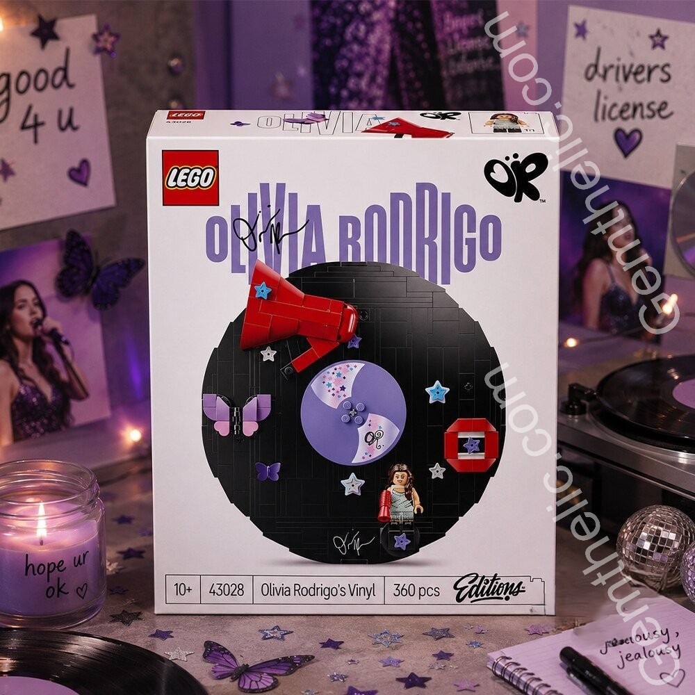 Olivia Rodrigo Record Building Blocks Set