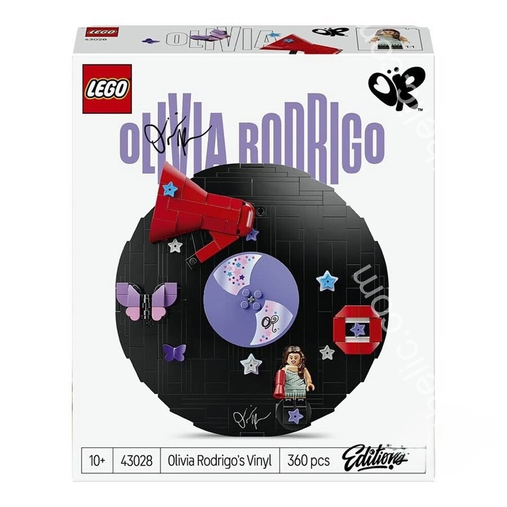 Olivia Rodrigo Record Building Blocks Set