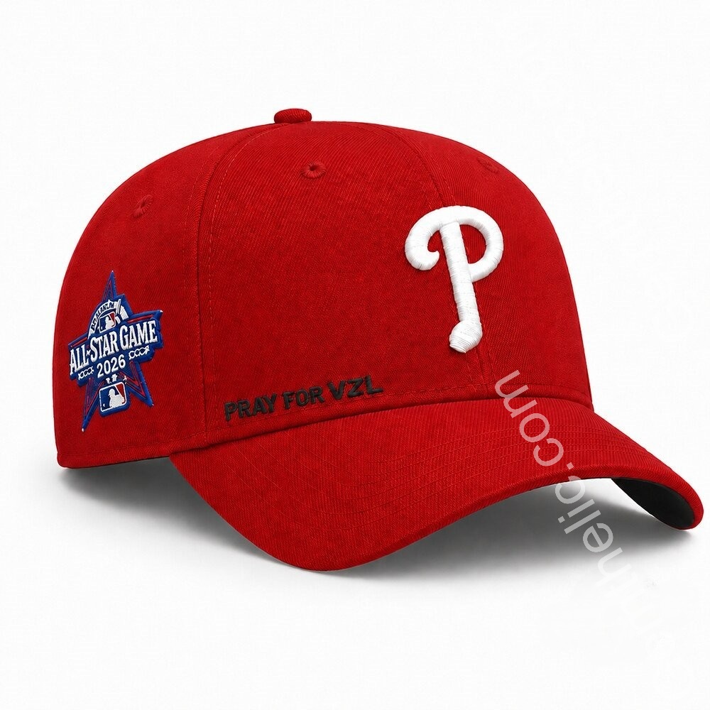 Philadelphia Baseball All-Star Game 2026 Pray for VZL Cap - Detail View