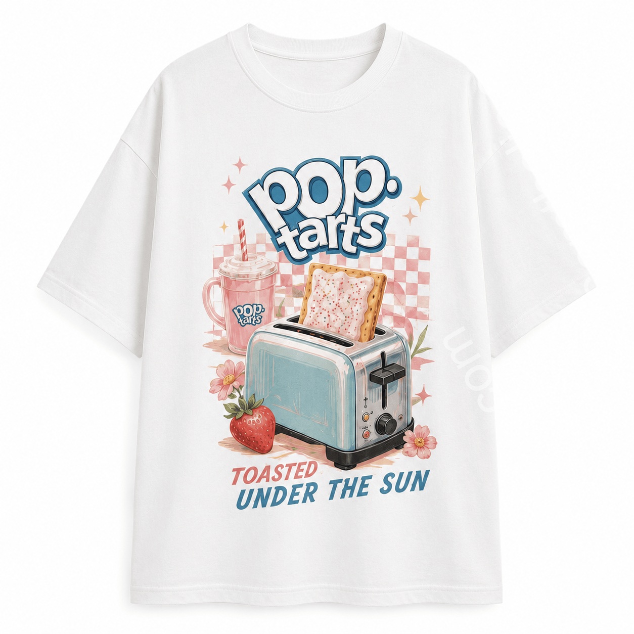Retro Motel Poolside Graphic T-Shirt