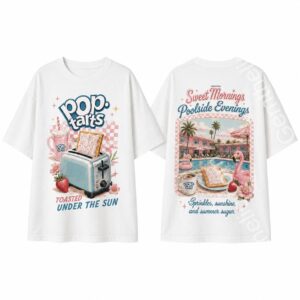 Retro Motel Poolside Graphic T-Shirt