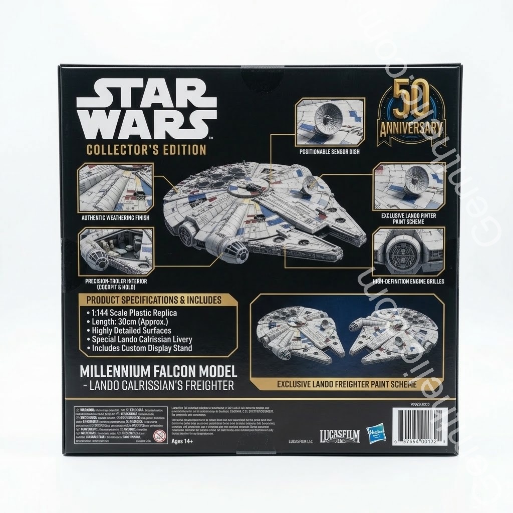 Classic Millennium Falcon 50th Anniversary Building Blocks Set
