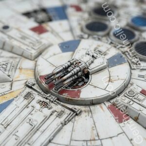 Classic Millennium Falcon 50th Anniversary Building Blocks Set