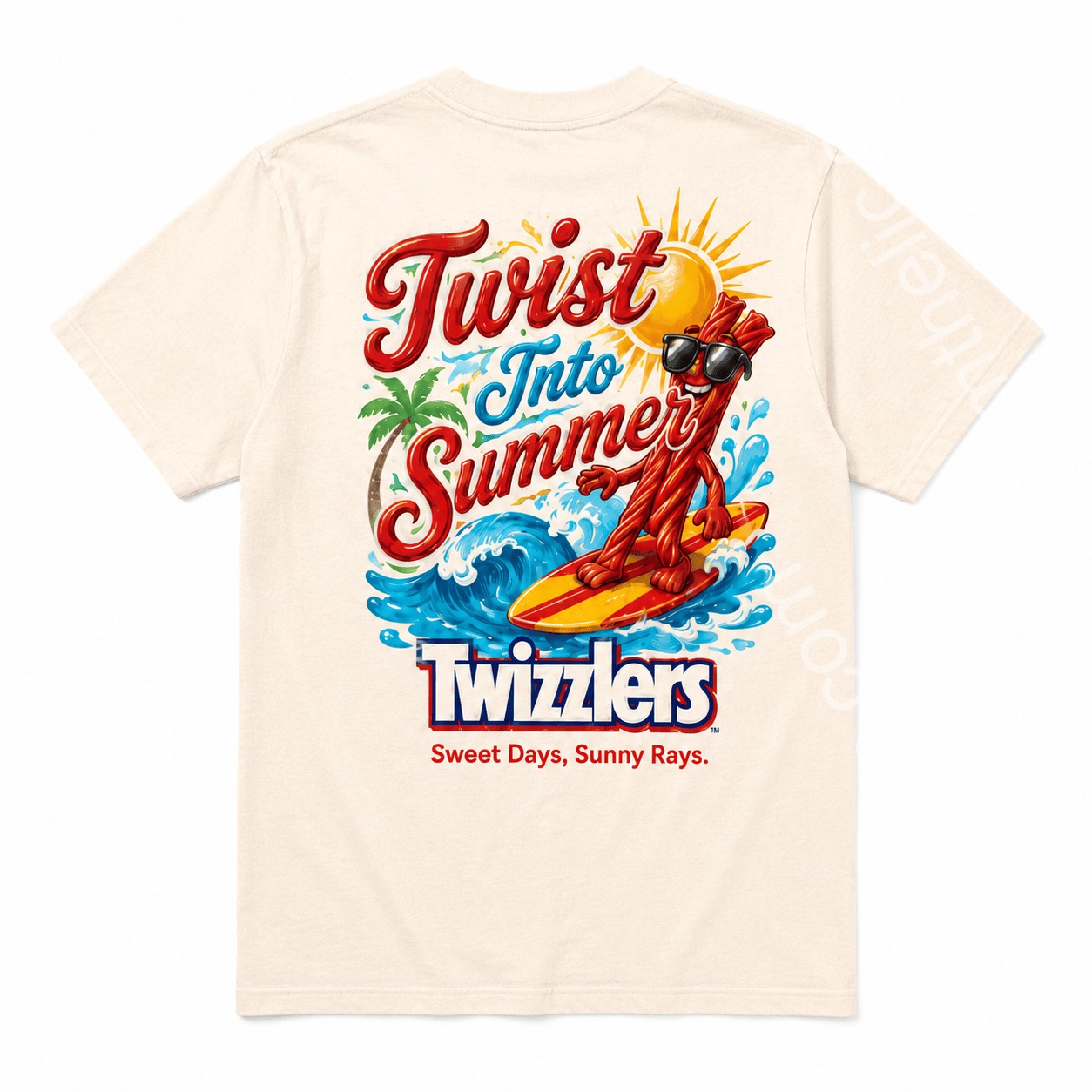 Twist Into Summer Graphic T-Shirt