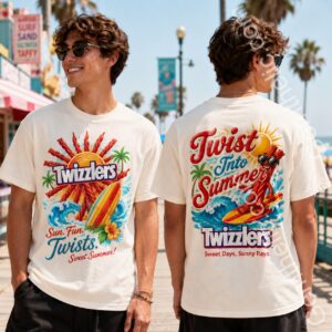 Twist Into Summer Graphic T-Shirt