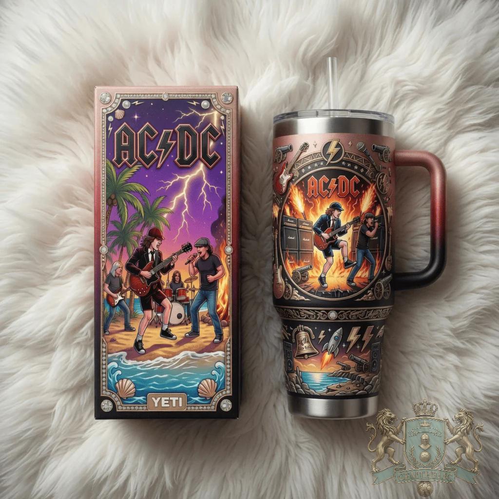 AC/DC Hard Rock Beach Concert Tumbler