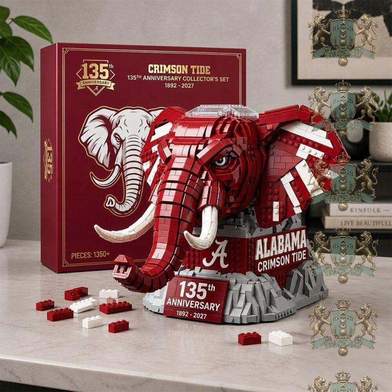 Alabama Crimson Tide 135th Anniversary Building Block Set