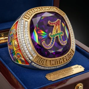 Alabama Crimson Tide Pride Edition Championship Ring