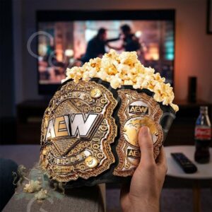 AEW World Championship Popcorn Bucket Wrestling Collectible 2026
