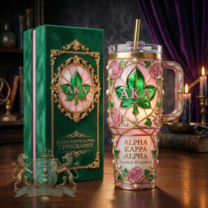 Alpha Kappa Alpha Service to All Mankind Tumbler